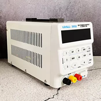 Источник питания постоянного тока YIHUA 3005D, 150 Вт, 30 В, 5 А, старт-замок, хранилище памяти, три комплекта данных, перегрузка по OCP, для ремонта телефонов и компьютеров
