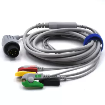 IVY 4-lead ECG кабель для пациента зажим IEC ECG кабель EKG для IVY 101, 3000
