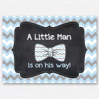 Изготовленный На Заказ little man» и «галстук-бабочка усы синий серый доске Классная доска шевронный фон с компьютерной печатью для вечерние фон для фотосъемки
