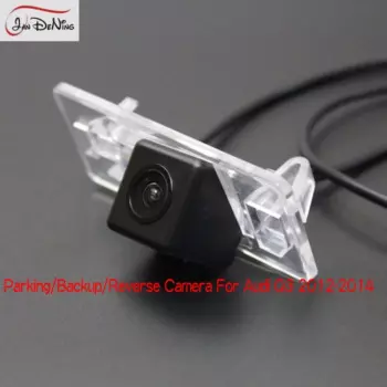 JanDeNing HD CCD Автомобильная камера заднего вида для парковки/CCD камера заднего вида/Освещение номерного знака OEM водонепроницаемый для Audi Q3 2012-2014