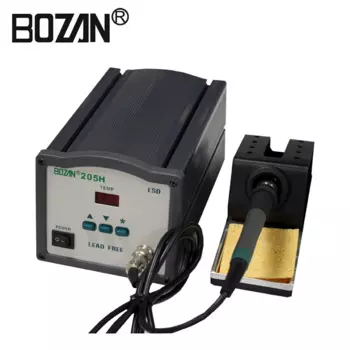 Электрическая паяльная станция BOZAN 205H 110 В/220 В 180 Вт с регулируемой температурой и переменной частотой, паяльная станция с европейской вилкой, вилкой Стандарта Великобритании, вилкой Стандарта США на выбор