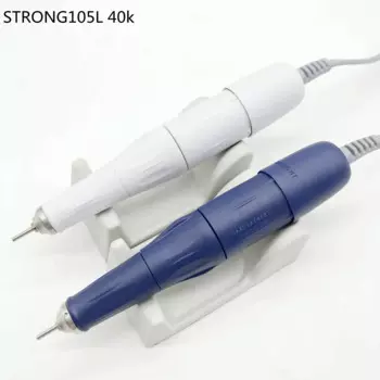Электрическая шлифовальная машина для ногтей STRONG210 204 90, 105L40000 об/мин, ручное оборудование для полировки ногтей и зубов