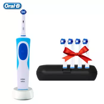 Электрическая зубная щетка Oral-B с перезаряжаемой энергией 2D умная вращающаяся с заменой насадки Oral-B насадка для зубной щетки дорожная коробка