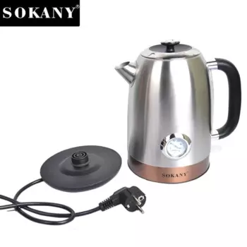 Электрический чайник из нержавеющей стали, 2200 л, 220 Вт