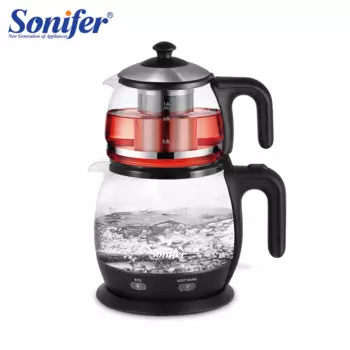 Электрический чайник Sonifer 3L, Кухонная техника из нержавеющей стали, Глиняный Чайник, самовар, чайник, термочайник, подарок SF2089