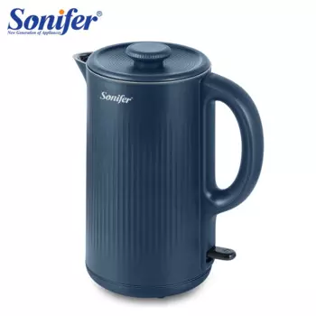 Электрический чайник Sonifer из нержавеющей стали, 1500 л, 220 Вт