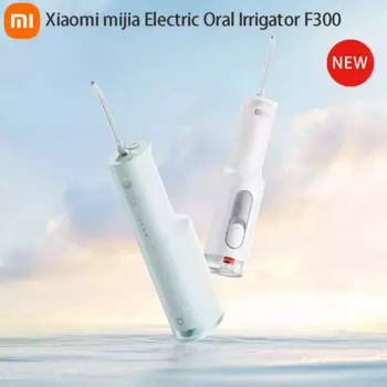 Электрический ирригатор для полости рта XIAOMI mijia F300, водный Флоссер с 4 режимами, Высокочастотный импульсный IPX7, водонепроницаемые инструменты для чистки зубов
