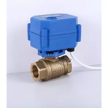 Электрический латунный шаровой кран HiShangRC CWX-15 DN15 DN20 DN25