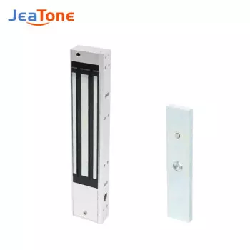 Электрический магнитный электромагнитный замок Jeatone, 12 В, 180 кг (фунтов), удерживающий силу, контроль доступа, видеодомофон, дверной замок