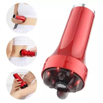 Электрический массажер для похудения, массажер для брюшного пресса, фитнес, потеря веса, сжигание жира, антицеллюлитный, красная зернистость, терапия, расслабление мышц