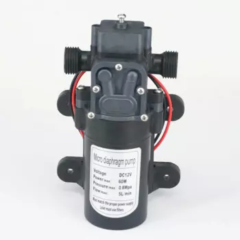 Электрический диафрагменный насос 1/2", 12/24В, 60Вт