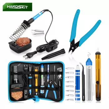 Электрический паяльник HANDSKIT, 60 Вт, 110 В/220 В
