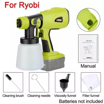 Электрический пистолет-распылитель Ryobi 18 В 20 В 1000 мл