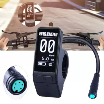 Электрический велосипед MidMotor SW102, дисплей для Bafang Bbs01, контроллер скорости, приборная панель, аксессуары для велосипедного спидометра