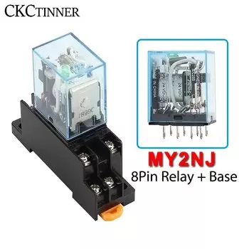 Электрическое реле CKCTINNER MY2NJ HH52P 8-контактное