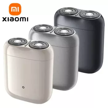 Электробритва Xiaomi Mijia S200 портативная IPX7, моющаяся машинка для сухой и влажной уборки, триммер для бороды, аккумуляторная машинка для мужчин
