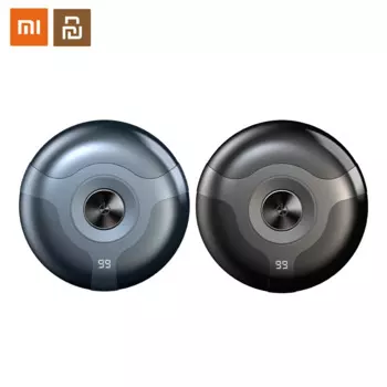 Электробритва XIAOMI Youpin Komingdon Мужская стальная, электробритва с двумя плавающими головками, водонепроницаемая, зарядка через USB, G2
