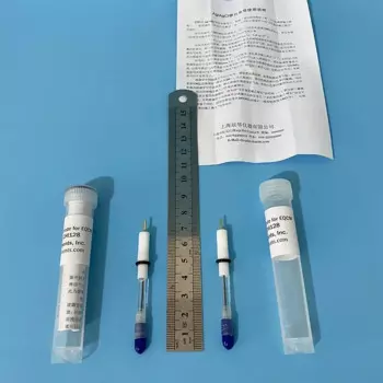 Электрод с хлоридом серебра CHI128 (электрод сравнения Ag/AgCl для EQCM Cell Silver)