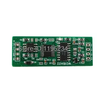 Электронные весы с датчиком давления, 5 шт., WG18A02 DC 5 в 12 В RS485 UART Modbus RTU HX711