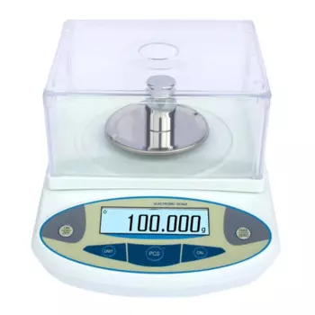 Электронные весы с ветровым стеклом, 500 г x 0,001 г
