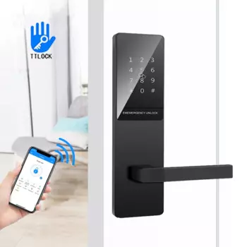 Электронный БЕСКЛЮЧЕВОЙ цифровой дверной замок TTlock App, смарт-замок для дома, квартиры, арендных домов и отелей