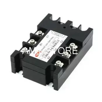 JGX-33100A 3.5-32VDC/480VAC 100A DC В AC 3 фазы SSR твердотельное реле w Световой индикатор
