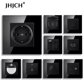 Заземленная розетка Jhjch с USB, 16А