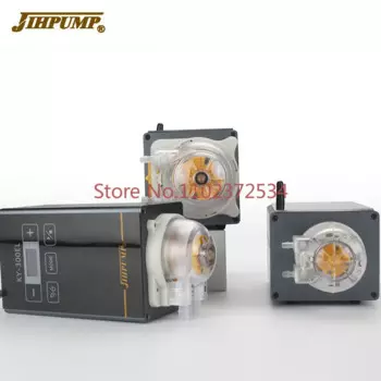 JIHPUMP KY-300EL 110 В, 220 В, шаговый двигатель для дозирования жидкости, высокоточный перистальтический насос 12 В, 24 В