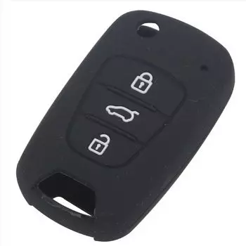 Jingyuqin 3BTN силиконовый чехол для ключей от автомобиля для Kia RIO K2 K5 Sportage Sorento для Hyundai i20 i30 i35 iX20 iX35 Solaris Verna