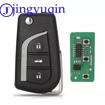Jingyuqin 433 МГц G/H дистанционный ключ от автомобиля для Toyota Carrolla Yaris Verso Avensis AYGO для Peugeot 108 для Citroen C1 2013