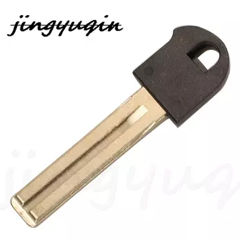 Jingyuqin дистанционный автомобильный смарт-ключ без ключа аварийная вставка необрезанное лезвие заготовка для Toyota Prius 2004-2009 Corolla Verso Camry