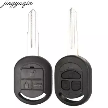 Чехол для дистанционного ключа от машины корпус Jingyuqin для Buick 2003-2005 Excelle HRV Chevrolet Lacetti Fob Uncut Blade 2 BTNS, автомобильные заготовки