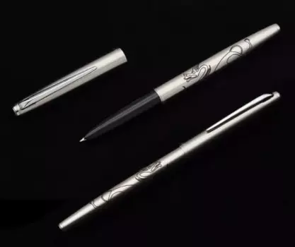 Перьевая ручка MONTE MOUNT Jinhao 911 из серебра 0,38 мм