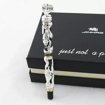 Jinhao винтажная перьевая ручка с двойным драконом