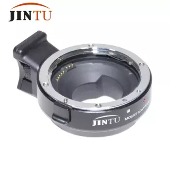 JINTU MF Ручной Электронный адаптер для EF-MFT EF-M4/3 для цифровой однообъективной зеркальной камеры Canon EOS EF EF-S объектив для Panasonic GH3 GH4 GH5 GX7 G1 G2 GX8 GX7 GM
