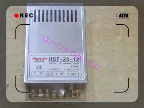 [JIYUAN] Heng Wei Ультра маленький импульсный источник питания 12V1.7A HSF-20-12 20 Вт -- 5 шт./лот