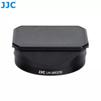 JJC металлическая бленда объектива с крышкой для Fujifilm XF 27 мм f/2,8 R WR объектив заменяет Fujifilm LH-XF27