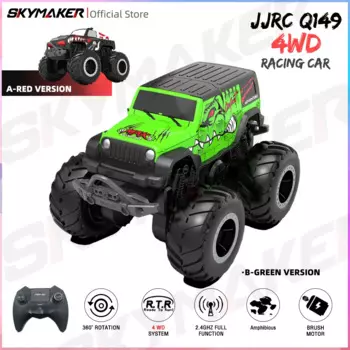 JJRC Q149 1:24 Радиоуправляемый автомобиль амфибия внедорожник восхождение автомобиль вода и земля 4WD дистанционное управление гоночный автомобиль вездеход водонепроницаемый автомобиль RTR