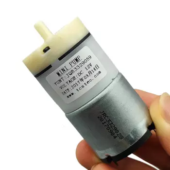 JQB3329 DC5V-12V 6 в 9 в 32 мм Микро Мини фотоэлектрический воздушный насос кислородного давления DIY массажер насос аквариум для аквариума