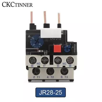 JR28-25 термореле перегрузки LR2D13 регулируемое тепловое реле электрические реле 1,6 A 2,5 A 4A 6A 8A 10A 13 A 18A 25A