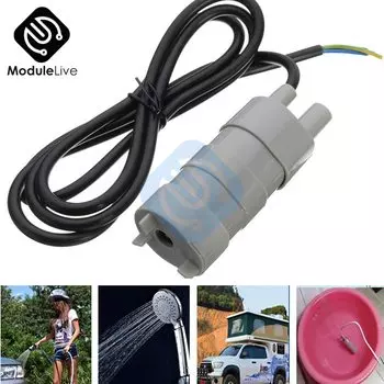 JT-500 DC 12V 24v Погружной насос 600 л/ч 5 м для аквариума