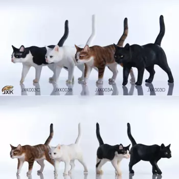 JXK003 1/6 китайская садовая кошка, исцеляющая фигурка кошек, коллекционная игрушка для животных, полимерные настольные украшения, подарки для 12-дюймового экшн