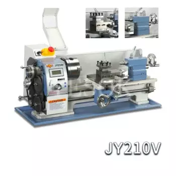 JY210V-800/многофункциональное оборудование, токарный станок для обработки металла, высокоточный небольшой домашний деревообрабатывающий токарный станок, сверлильный фрезерный станок