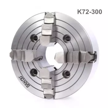 K72-300 4-кулачковый патрон/ручной токарный патрон 300 мм/4-кулачковый независимый патрон