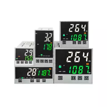 K E J PT100 CU50 Универсальный вход термостат PID цифровой контроллер температуры панель Измеритель Терморегулятор с сигнальным выходом