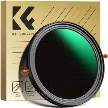 K & F Concept 2 в 1 CPL ND32 ND2 переменный фильтр для объектива 67 мм 82 мм 77 мм 72 мм 58 мм для объектива камеры Canon Nikon Fuji Sony Lumix Sigma