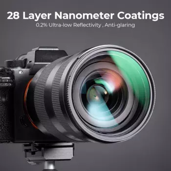 K & F Concept 49 мм-82 мм HD MCUV защитный фильтр с 28 многослойными УФ-фильтрами Nanotech для объективов камеры серии Nano-X