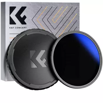 K & F концепция неограниченный фильтр переменной ND2-400 + фильтр Cap1-9 останавливает светильник снижение 67 мм/72 мм/77 мм/82 мм фильтр нейтральной плотности