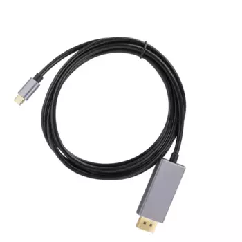 Кабель 8K DisplayPort Кабель 1,8 м Кабель USB C — DP Широкая совместимость для телевизора