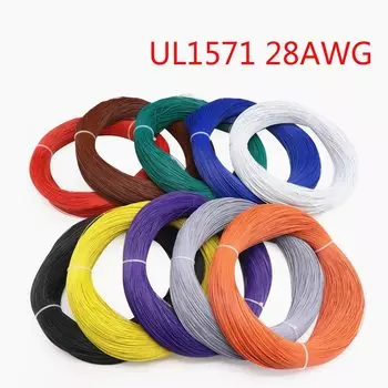 Кабель электрический медный изолированный 28 AWG 5 м